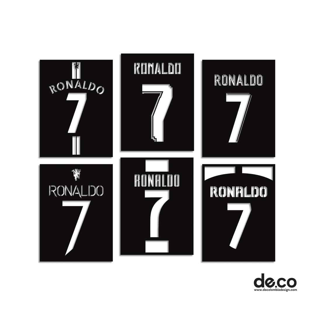 Set Cr7 Dorsales